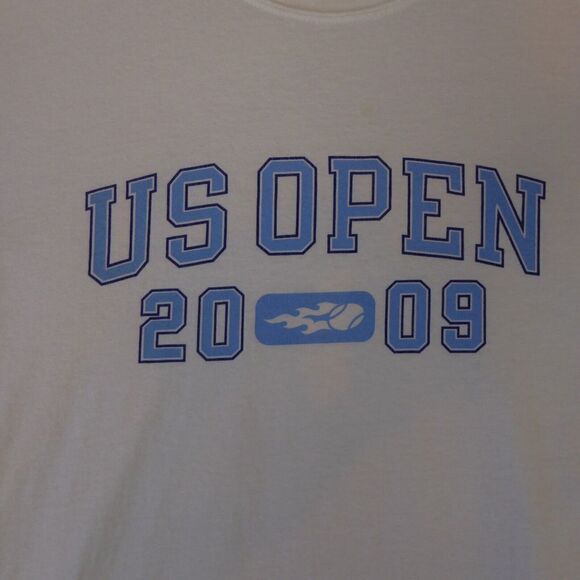 2009 US Open Championships Shirt Adult Extra Large XL White Tennis Long Sleeve - Picture 10 of 11